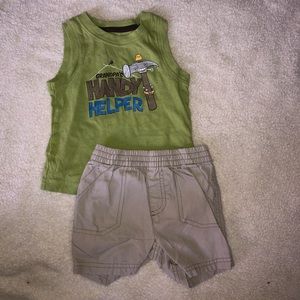 💚 Muscle Tee & Shorts Outfit/ Summer Outfit